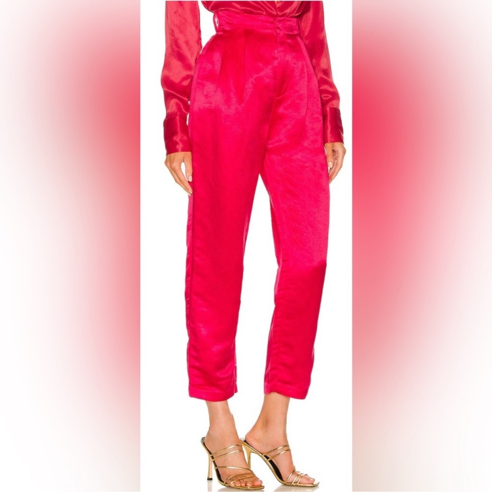 Atoir karma pants in cherry red